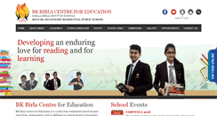 Desktop Screenshot of bkbirlacentre.com